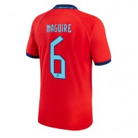 Maglie da calcio Inghilterra Harry Maguire #6 Seconda Maglia Mondiali 2022 Manica Corta
